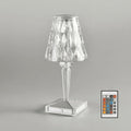 3-in-1 Cordless Rechargeable Crystal LED Table Lamp