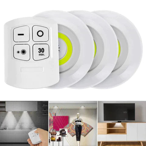 5-Piece LED Light Kit with Remote Control