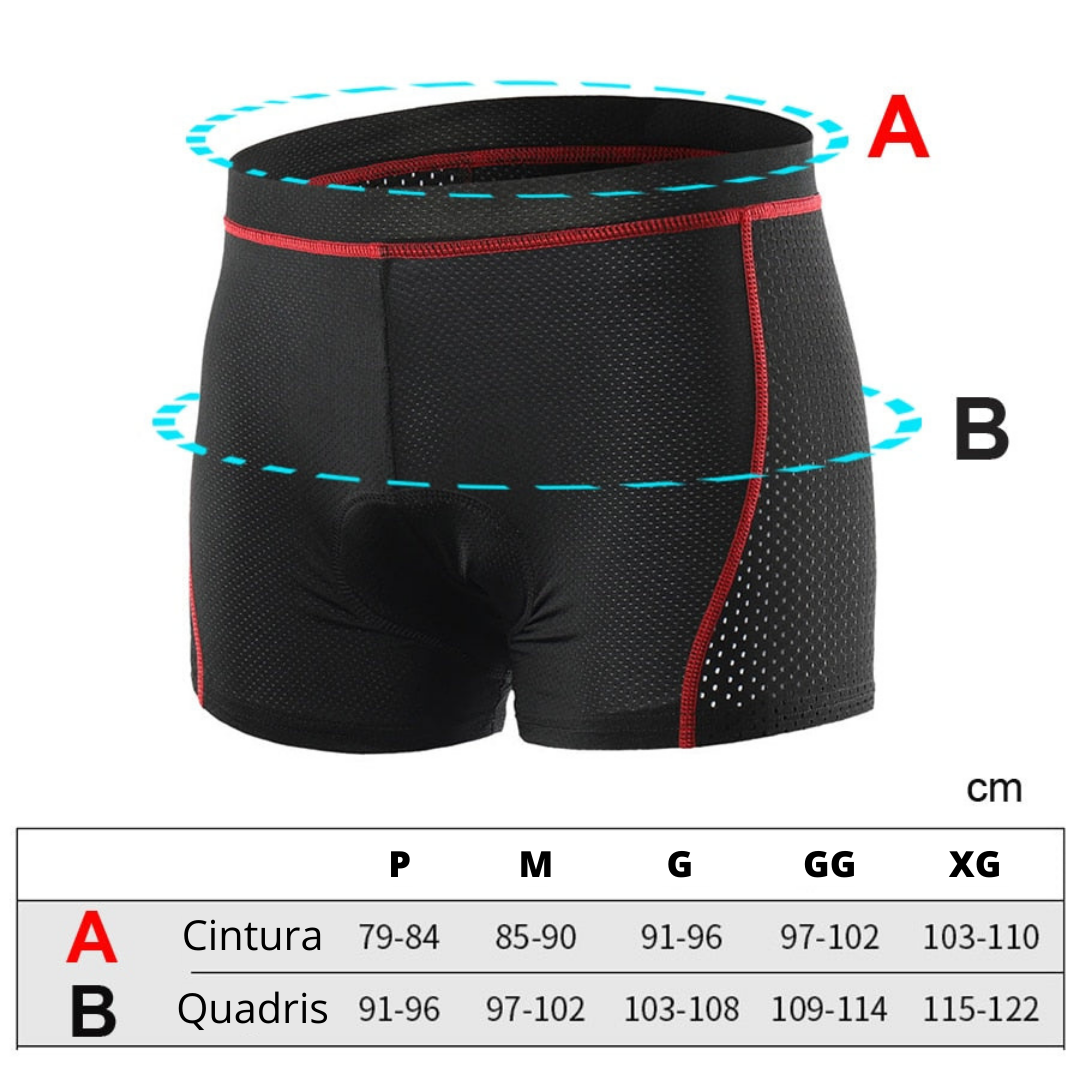Cycling Shorts with 5D Gel Padding