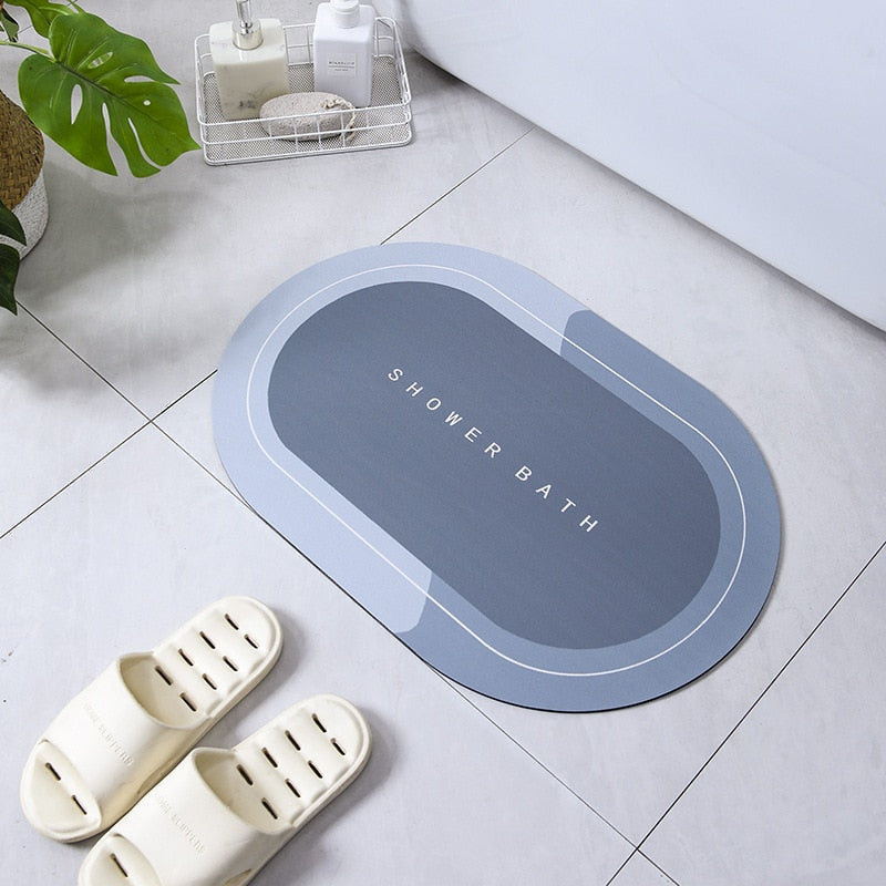 Absorbent Anti-slip Bath Mat