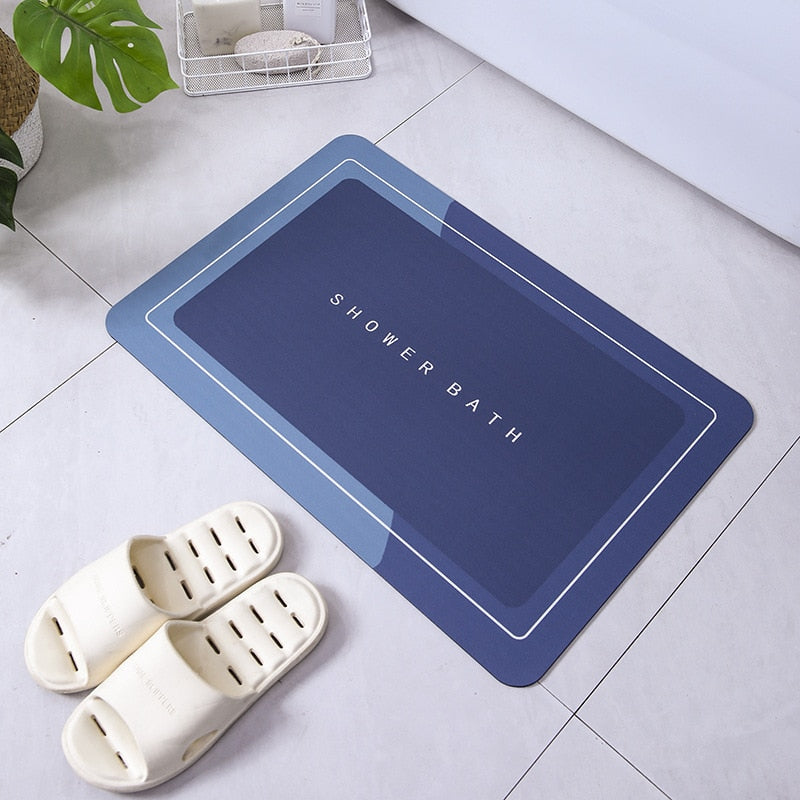 Absorbent Anti-slip Bath Mat