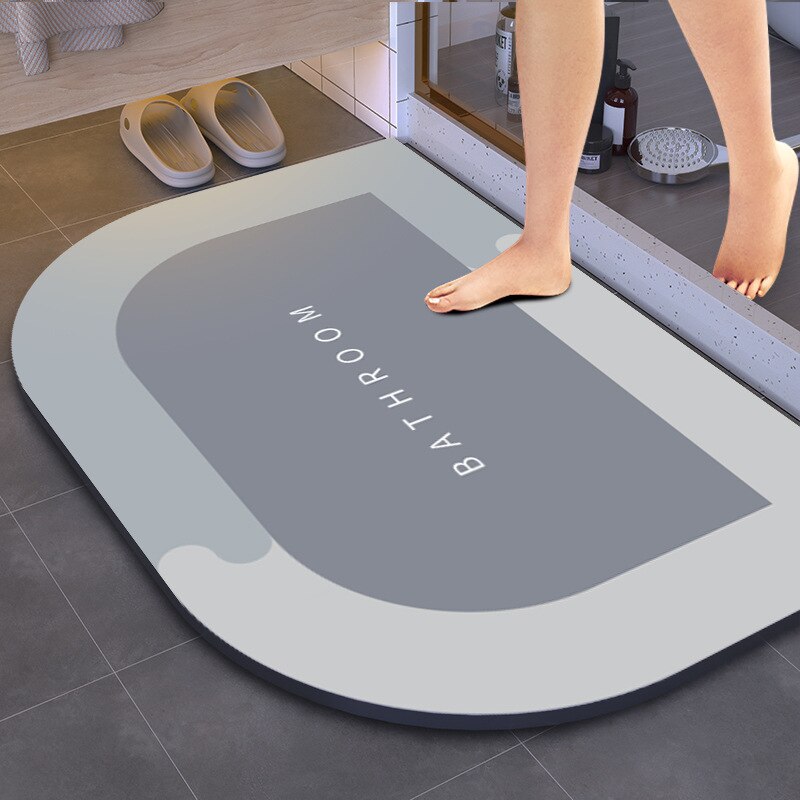 Absorbent Anti-slip Bath Mat