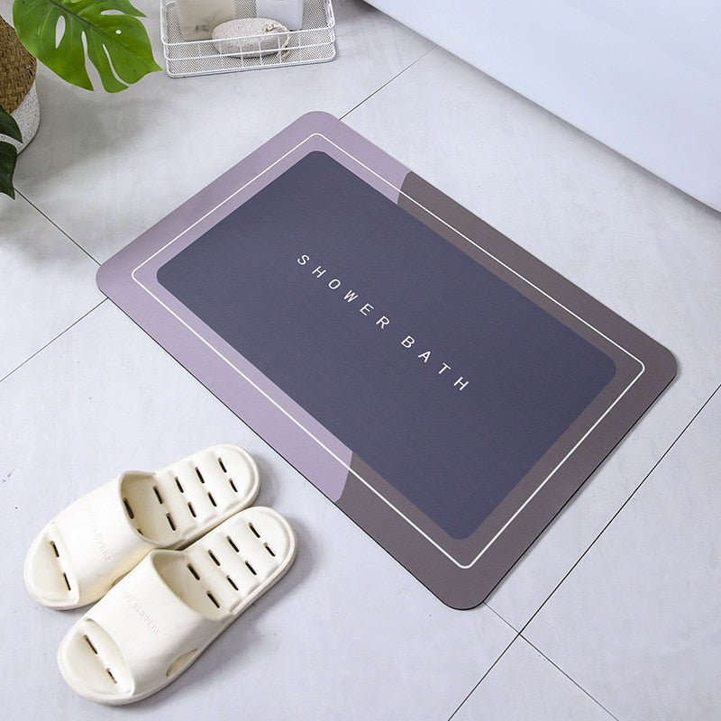 Absorbent Anti-slip Bath Mat