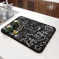 Absorbent Dish Drying Mat
