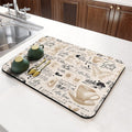 Absorbent Dish Drying Mat