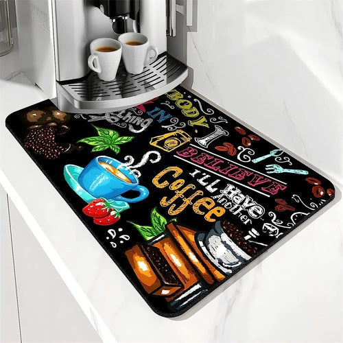 Absorbent Dish Drying Mat