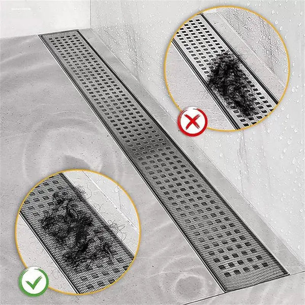 Cut-to-Size Anti-Clog and Insect Sticker - DrainSafe