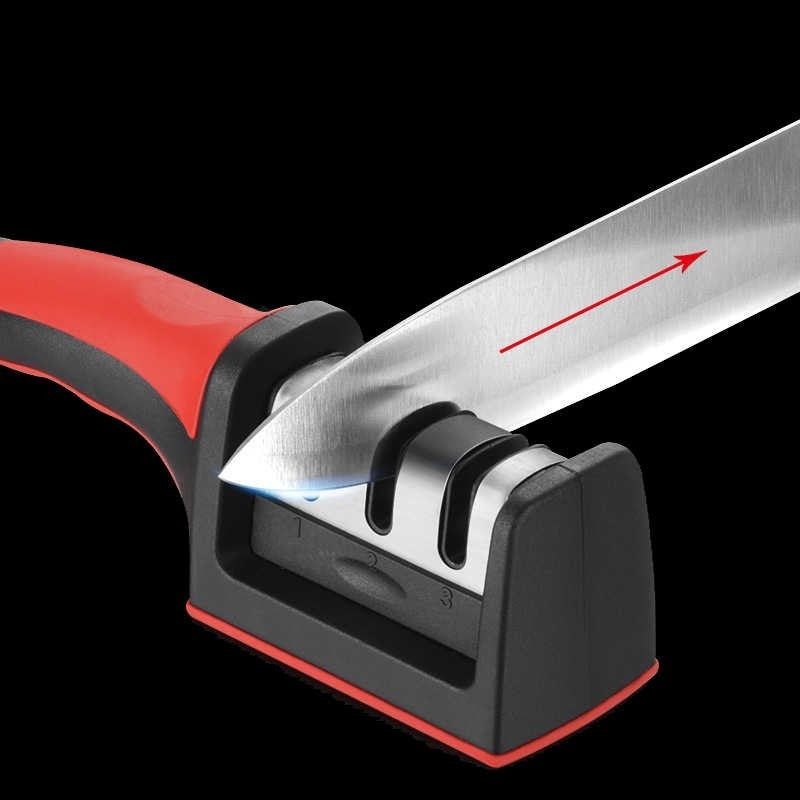 3-in-1 Professional Steel Knife Sharpener
