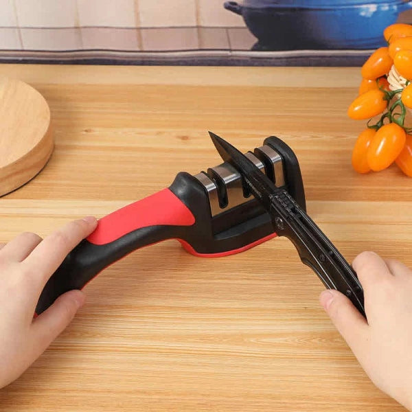 3-in-1 Professional Steel Knife Sharpener