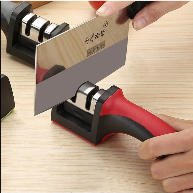3-in-1 Professional Steel Knife Sharpener