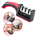 3-in-1 Professional Steel Knife Sharpener