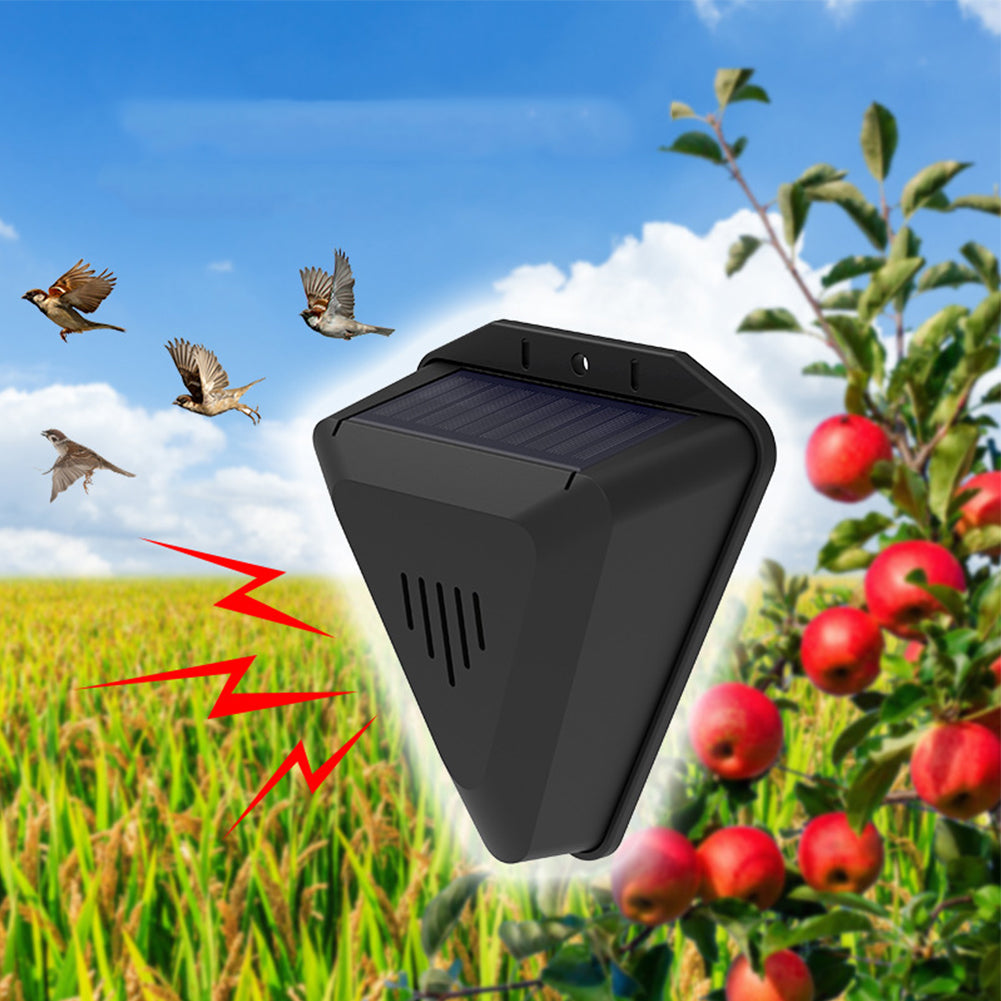 Waterproof Solar Bird Repellent Alarm - SolarSafe