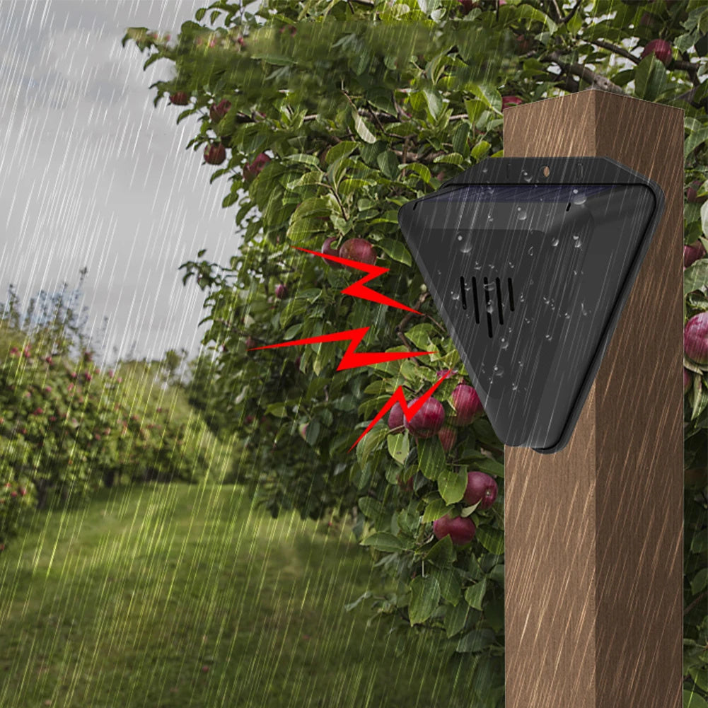 Waterproof Solar Bird Repellent Alarm - SolarSafe