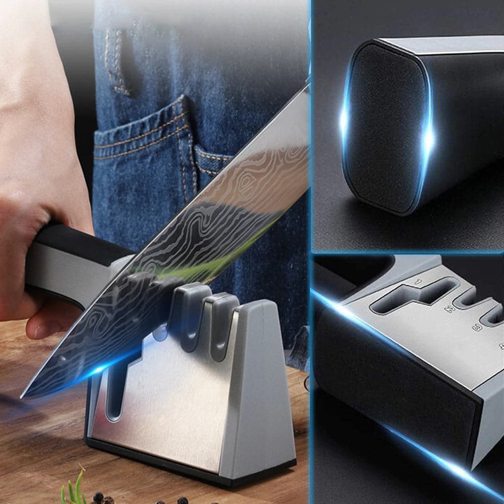 4-in-1 Multifunctional Knife Sharpener