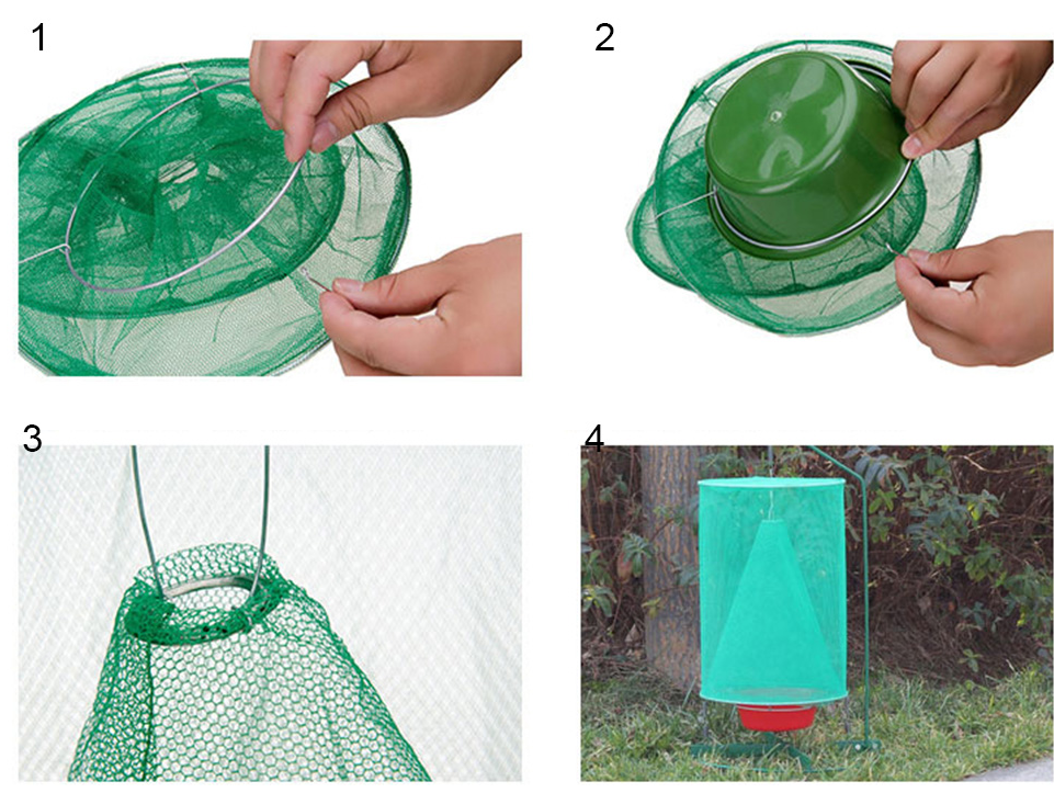 Easy-Install Fly Trap