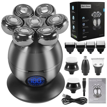 7D Electric Shaver 5-in-1 Hair Trimmer - PRO 360