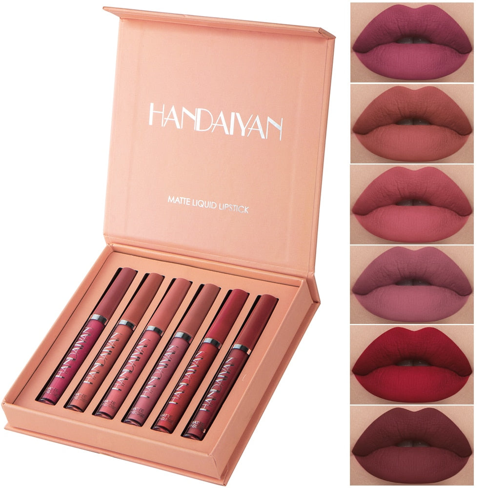 Long-Lasting Matte Effect Lipstick - Buy 3 Get 6