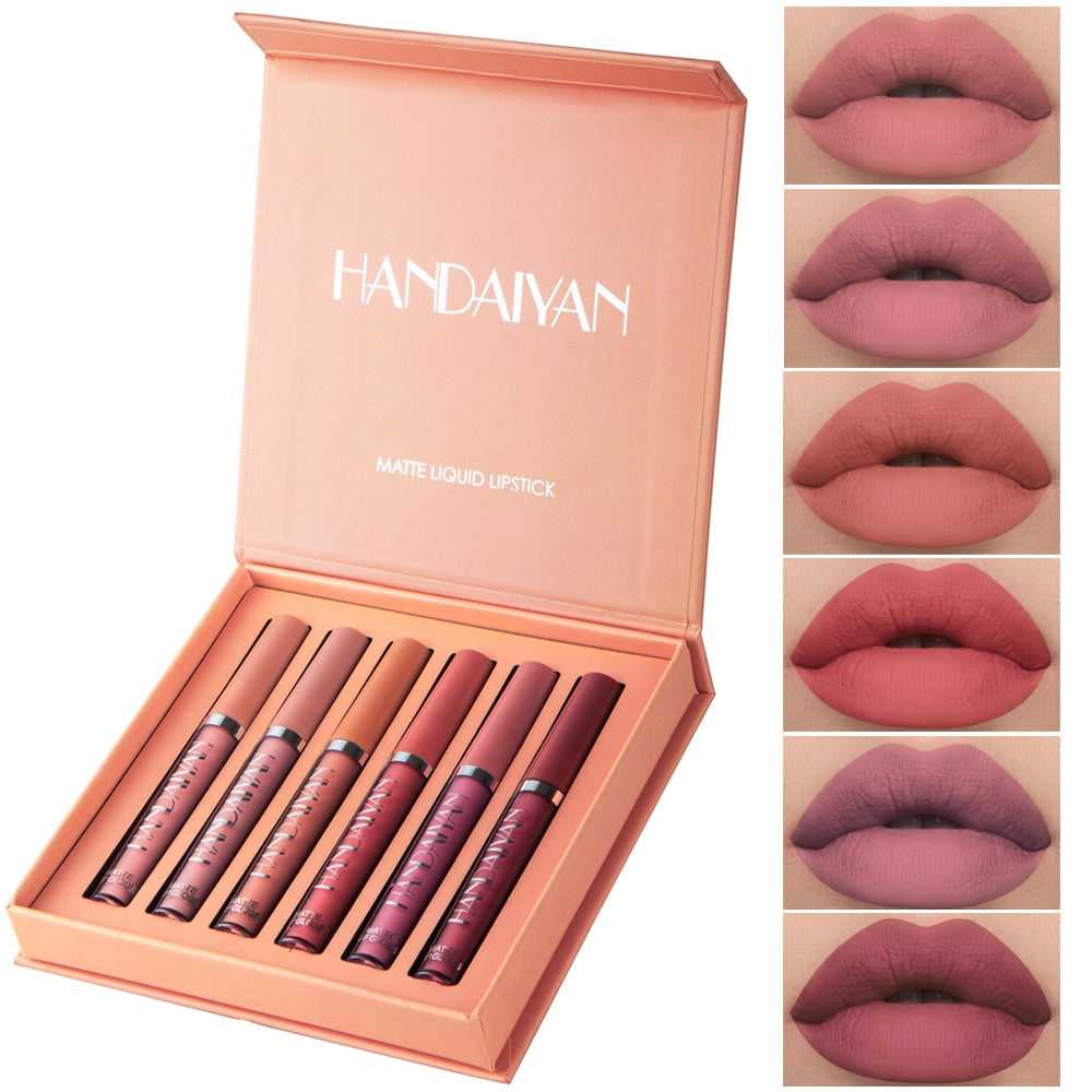 Long-Lasting Matte Effect Lipstick - Buy 3 Get 6