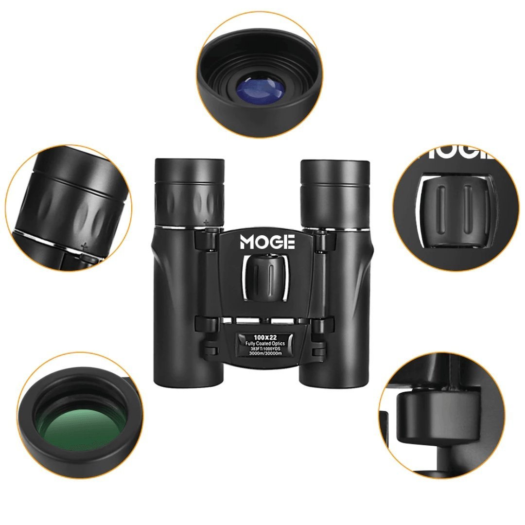 Professional HD Binoculars 100x22 - Up to 30,000 Metres Away