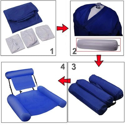 Inflatable Floating Pool Chair - FloatEase