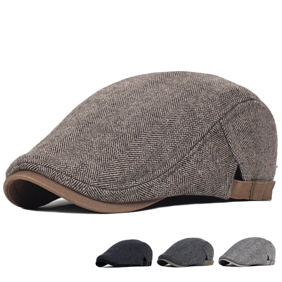Classic Italian Men's Cotton Beret