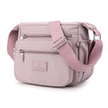 Compact Water-Resistant Nylon Bag with Zip Fastening