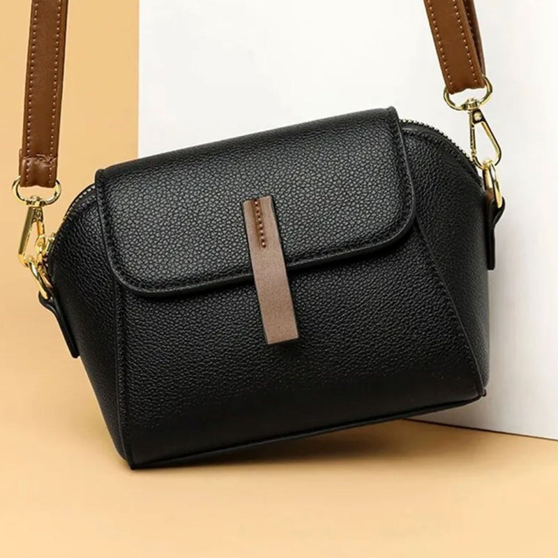 Women's Leather Crossbody Bag - UrbanGlam