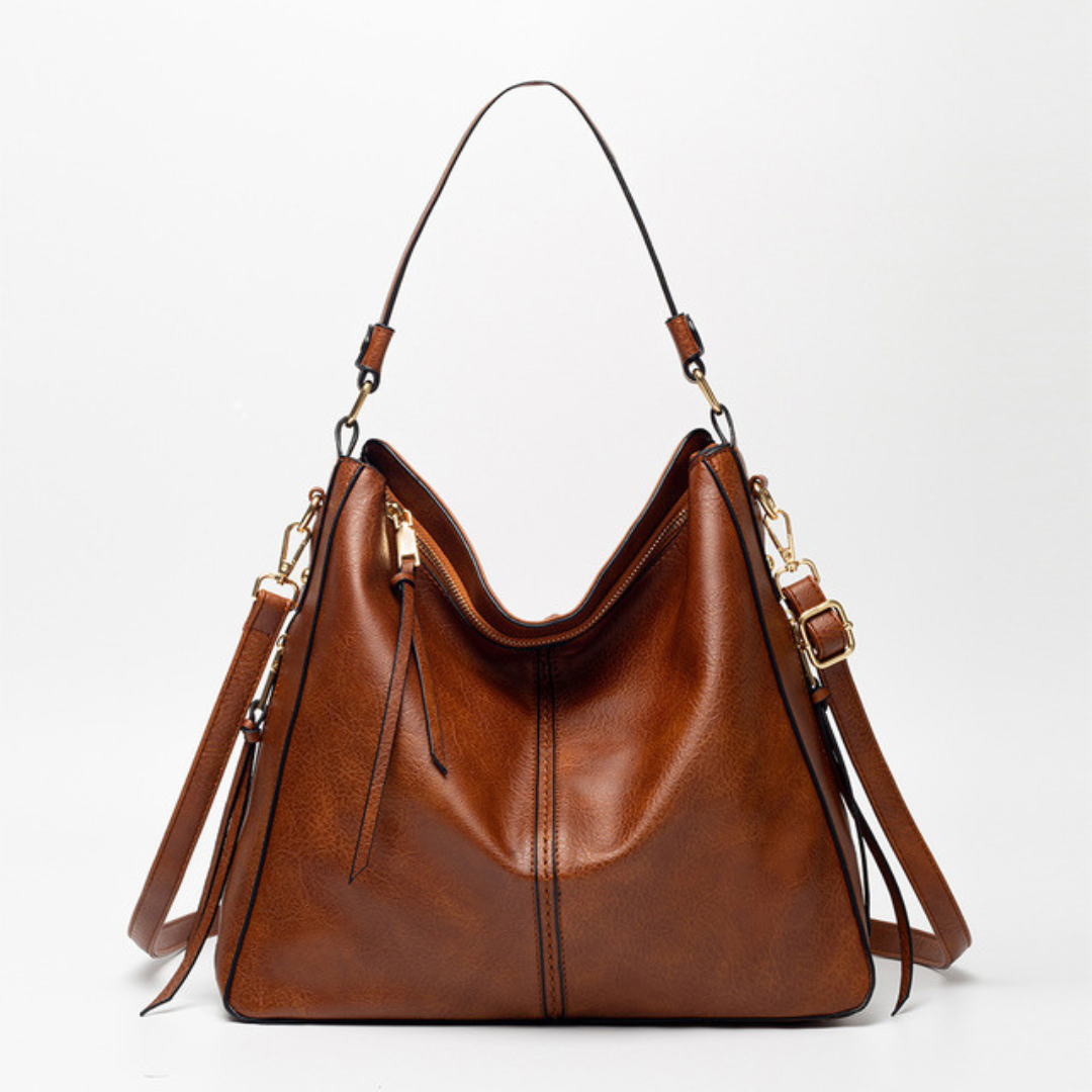 Versatile Waterproof Women's Leather Bag - AquaLeather