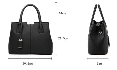 Women's Leather Shoulder Bag - LuxeShoulder