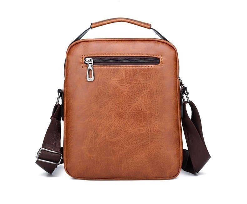 Jеер Men's Leather Bag + Free Leather Wallet