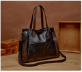 Women's Versatile Leather Tote Bag - ChicCarry