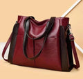 Women's Versatile Leather Tote Bag - ChicCarry