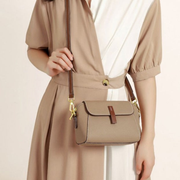 Women's Leather Crossbody Bag - ChicEssence