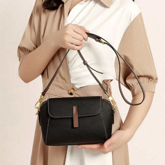 Women's Leather Crossbody Bag - ChicEssence