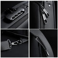 Anti-Theft Shoulder Bag with USB Charging