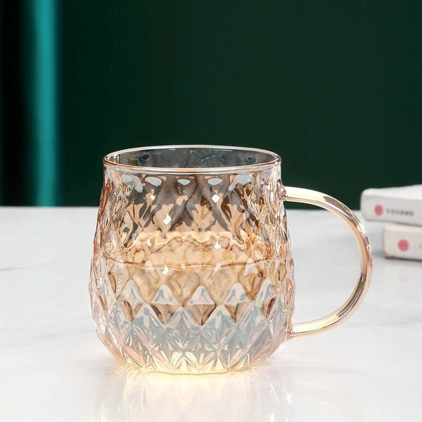 Borosilicate Glass Kettle with Stainless Steel Lid