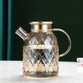 Borosilicate Glass Kettle with Stainless Steel Lid