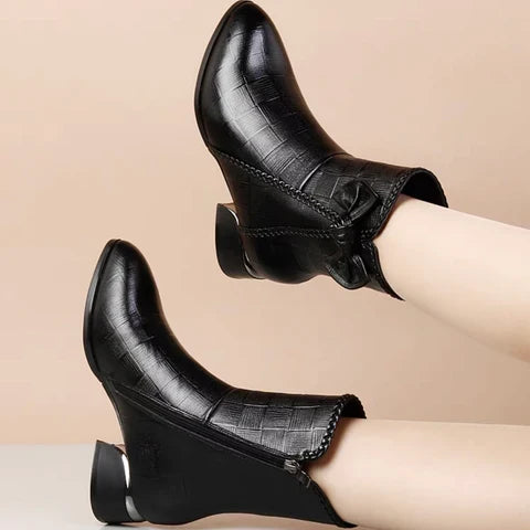 Women's Velvety Winter Boots - Winter Soft