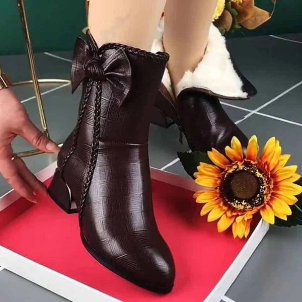 Women's Velvety Winter Boots - Winter Soft