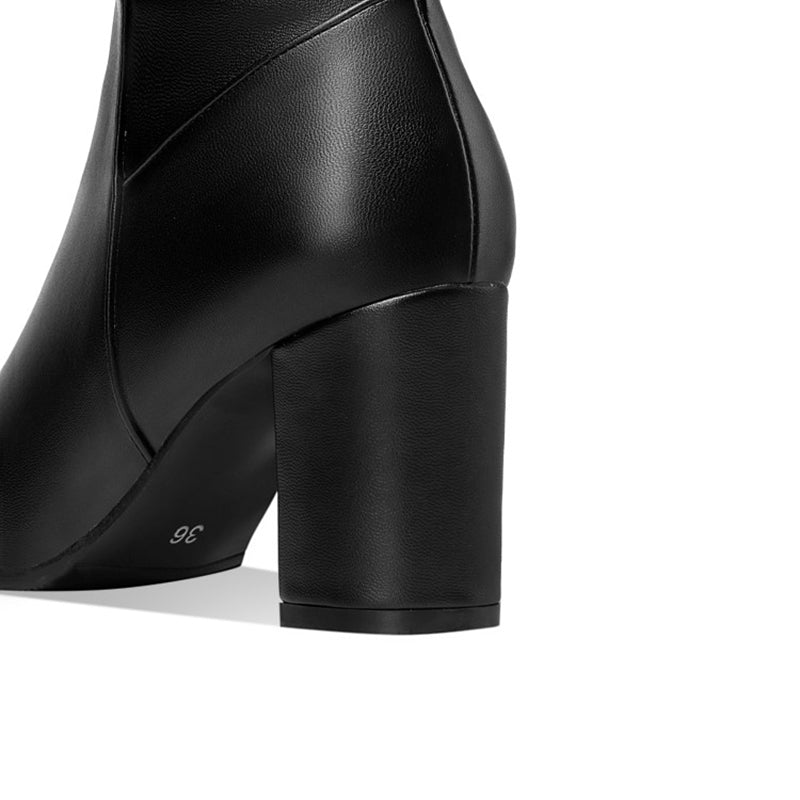Women's Knee-High Boot in Eco-Leather - Lady Conforty