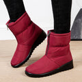 Women's Velvety Waterproof Winter Boots - CozyWarm