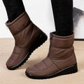 Women's Velvety Waterproof Winter Boots - CozyWarm