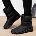 Women's Velvety Waterproof Winter Boots - CozyWarm