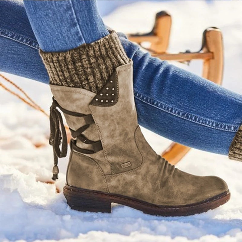 Women's Winter Boot with Heel - WinterStep
