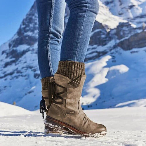 Women's Winter Boot with Heel - WinterStep