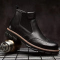 Men's Classic Leather Boots - EliteCraft