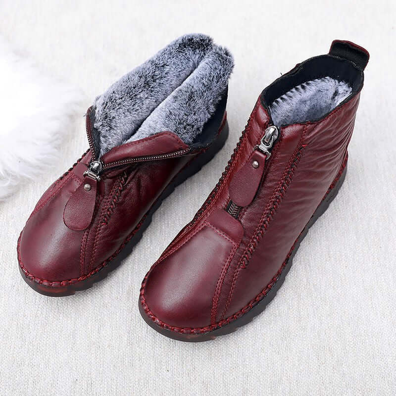 Hot Comfort Waterproof Winter Boot with Velvety Interior