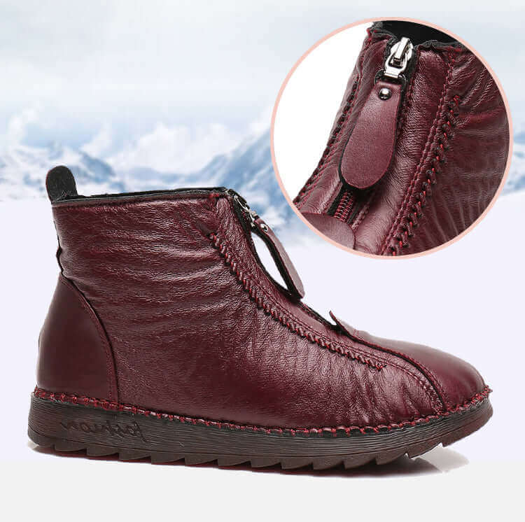 Hot Comfort Waterproof Winter Boot with Velvety Interior