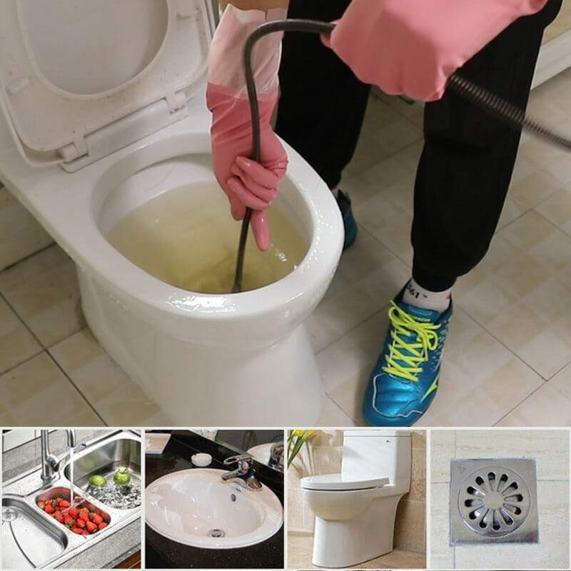 Drill Drain Unblocking Auger