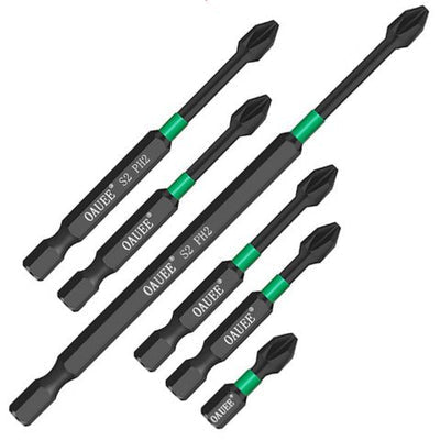 High-Strength Magnetic Screwdriver Bit with Non-Slip Holder